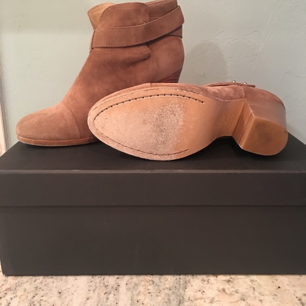 Rag And Bone Harrow Boot In Camel Suede. - image 3
